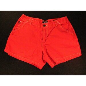 POLO JEANS COMPANY CO RALPH LAUREN Shorts 28 w MEASURED Red Cotton Stretch